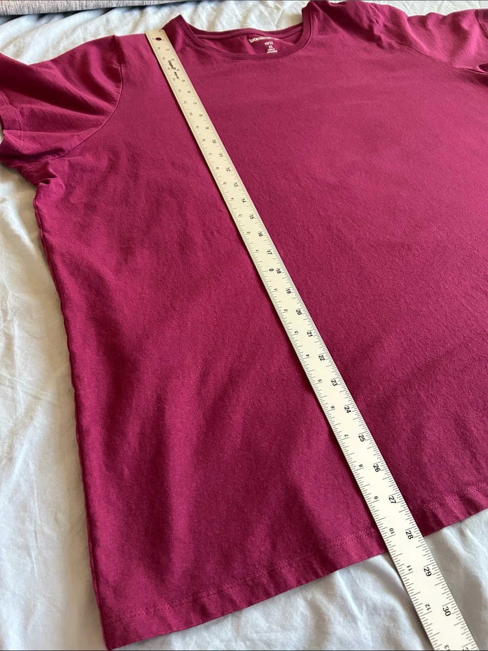 NWOT Woman Within Short Sleeve Crewneck Tee Raspberry 3X